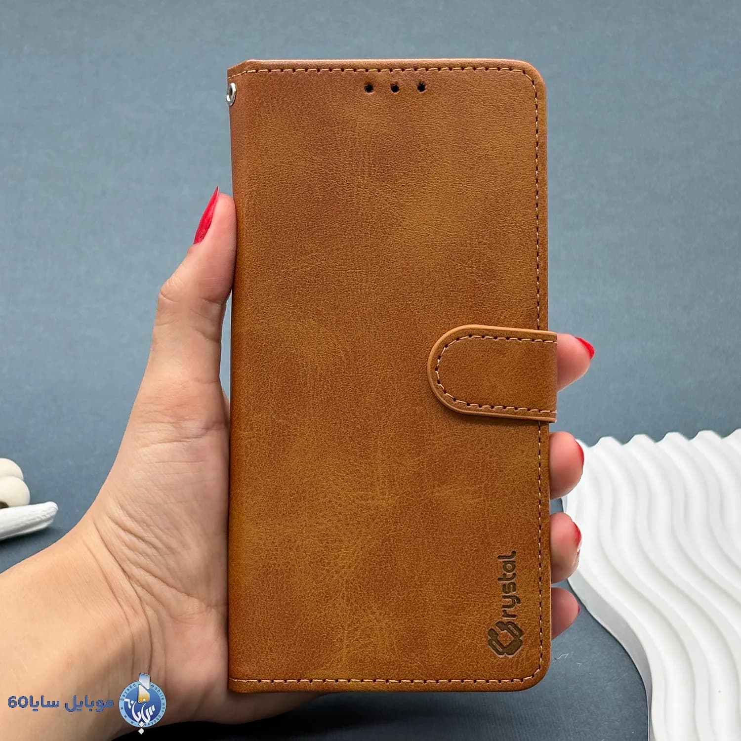 قاب موبایل XIAOMI NOTE 8 PRO مدل کیف جاکارتی چرمی — تصویر ۴