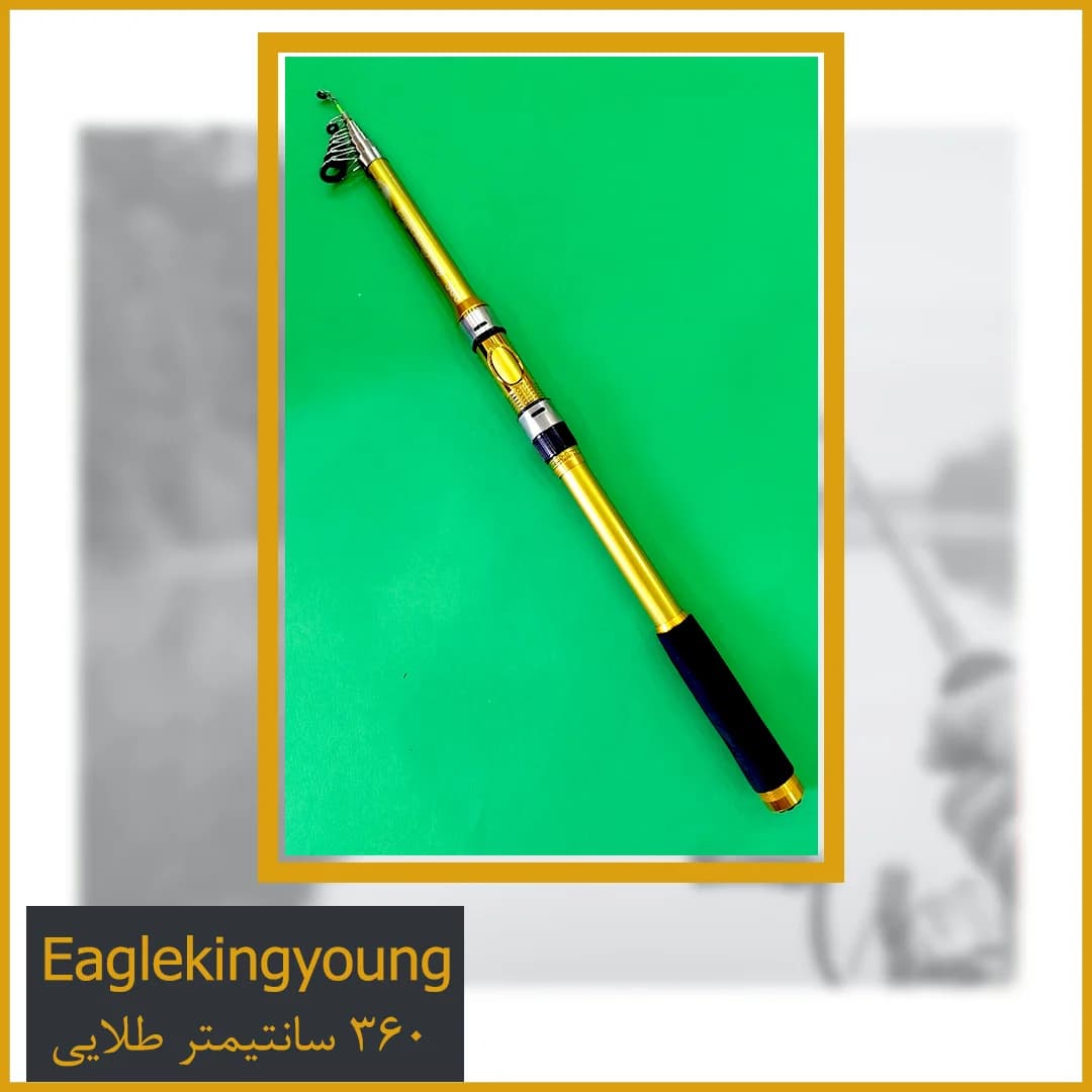 چوب ماهیگیری Eaglekingyoung 360 طلایی