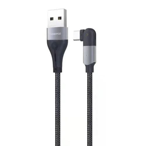 کابل شارژ Type-C ترانیو مدل T-X16C طول 1 متر