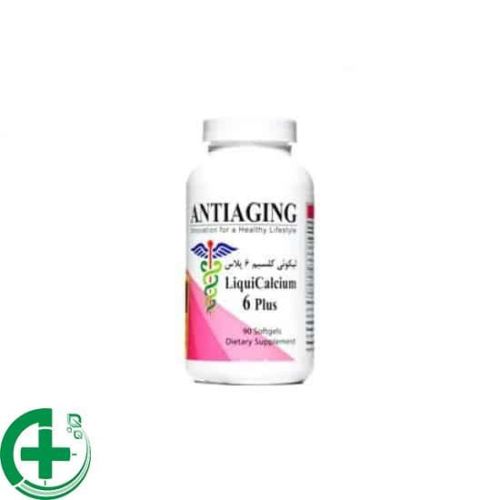 سافت ژل لیکوئی کلسیم 6 پلاس | Liqui Calcium 6 Plus
