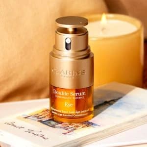 جوانساز دور چشم هفت روزه double eye serum کلارنس