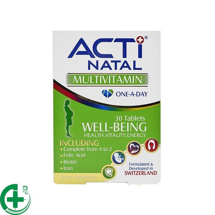 قرص مولتی ویتامین اکتی ناتال لیبرتی 30 عددی/ Liberty Acti Natal Multivitamin 30 Tab