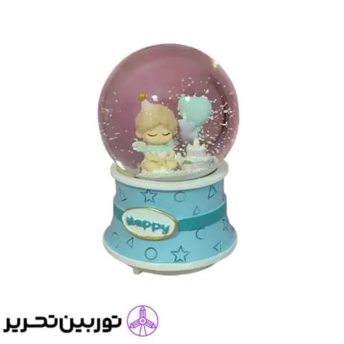 گوی موزیکال متوسط چراغدار- طرح 1