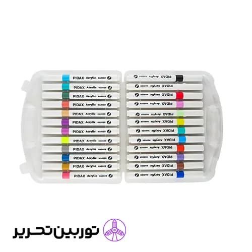 ماژیک 24رنگ اکرلیک پیداکس — تصویر ۲