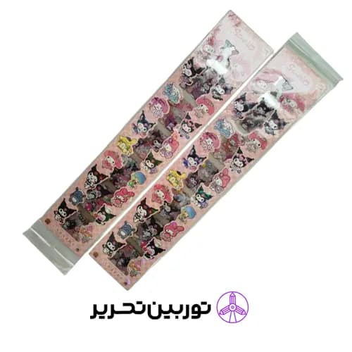 استیکر (برچسب)برگی نواری fancy