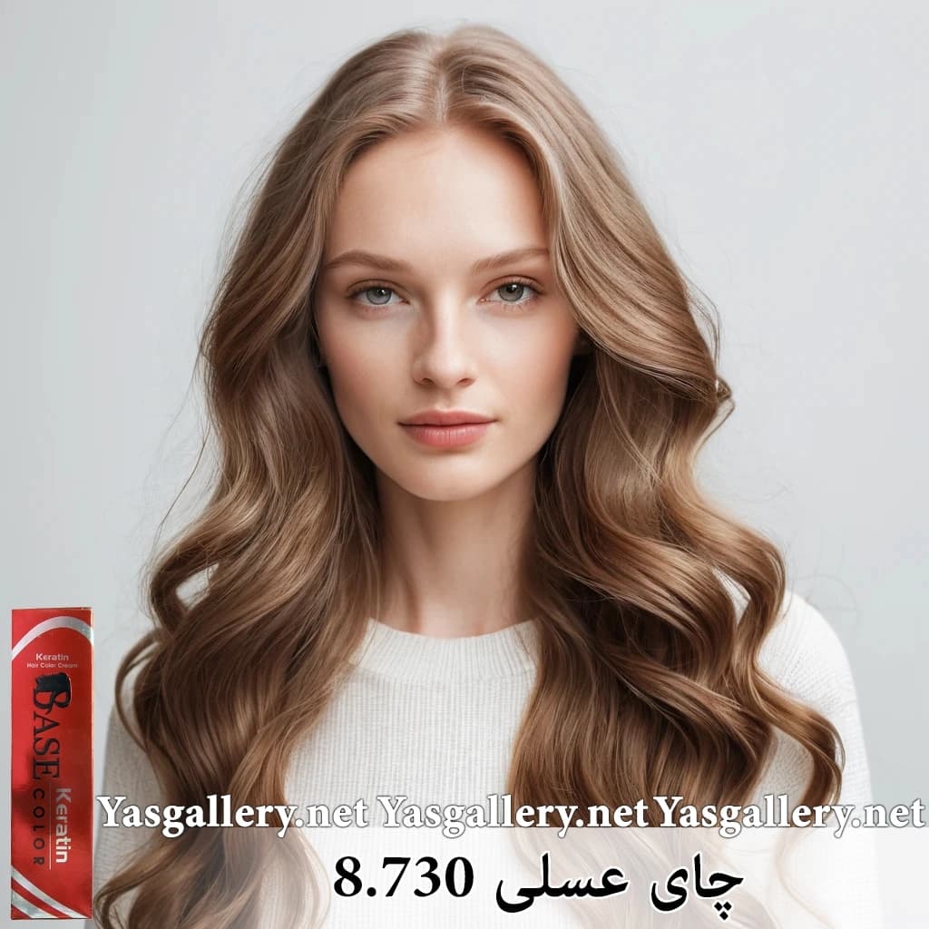 رنگ موی بیس کالر چای — تصویر ۴