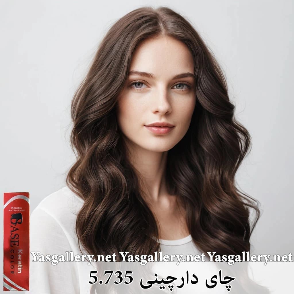 رنگ موی بیس کالر چای — تصویر ۲