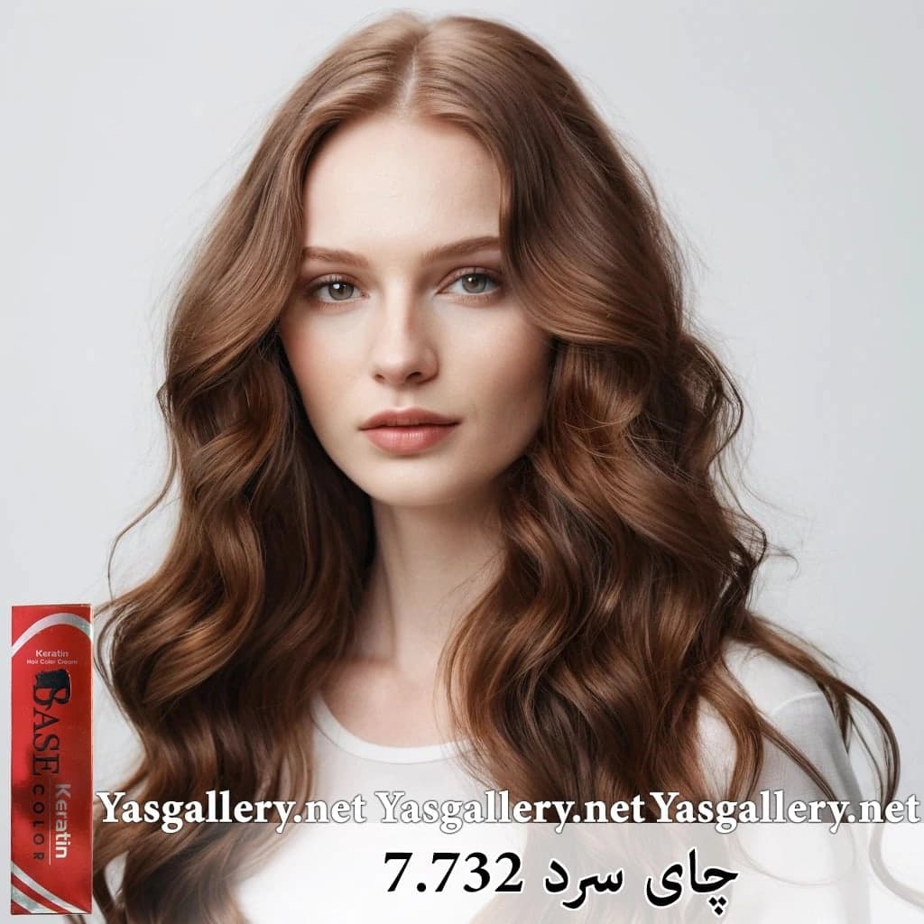 رنگ موی بیس کالر چای — تصویر ۳