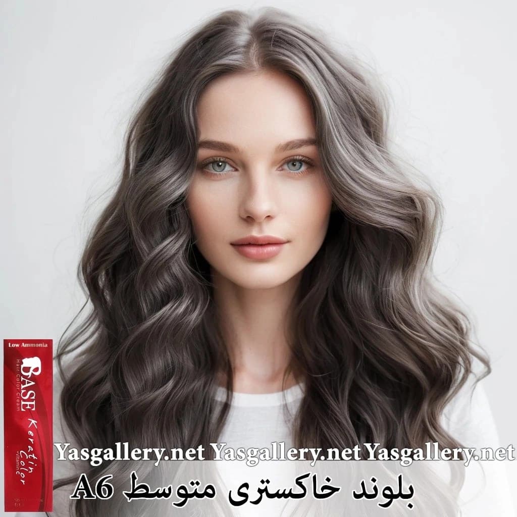 رنگ موی بیس کالر خاکستری — تصویر ۵