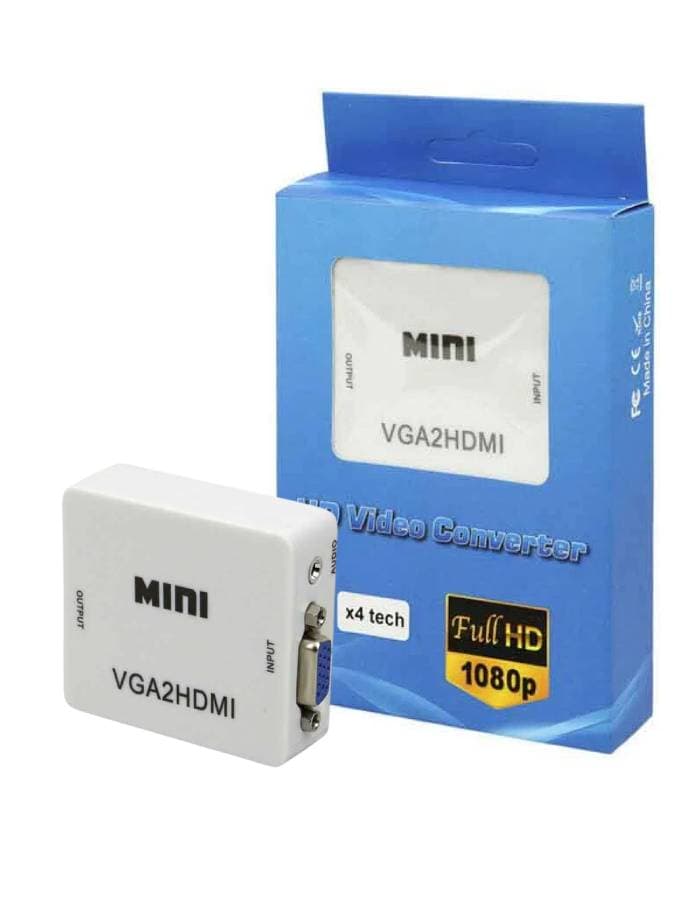 تبدیل VGA به HDMI مدل X4TECH – قابلیت انتقال صدا به همراه تصویر