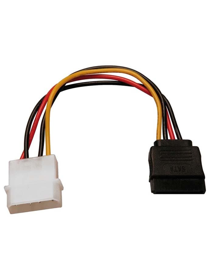 کابل تبدیل برق 4 پین به SATA – مناسب اتصال هارد، SSD و DVD-RW