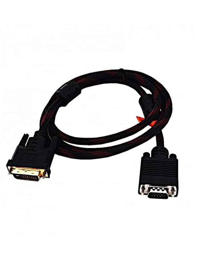 کابل تبدیل VGA به DVI برند Great طول ۱.۵ متر – روکش کنفی و کیفیت بالا