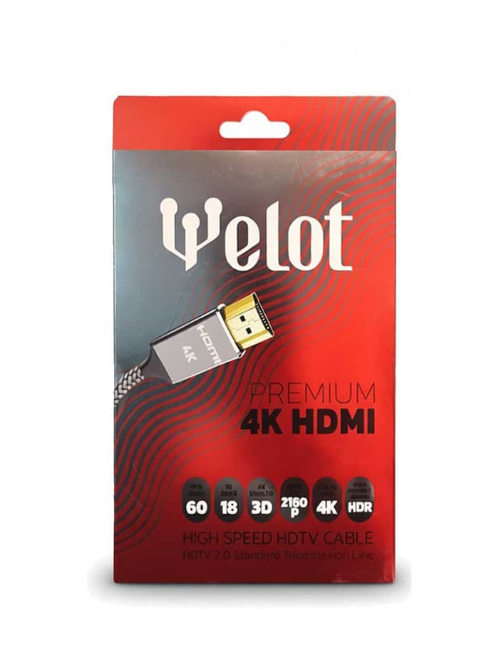 کابل HDMI برند Welot با کیفیت عالی 4K به طول 15 متر