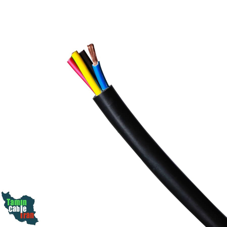 کابل افشان چهار رشته 2/5×4 (حلقه)