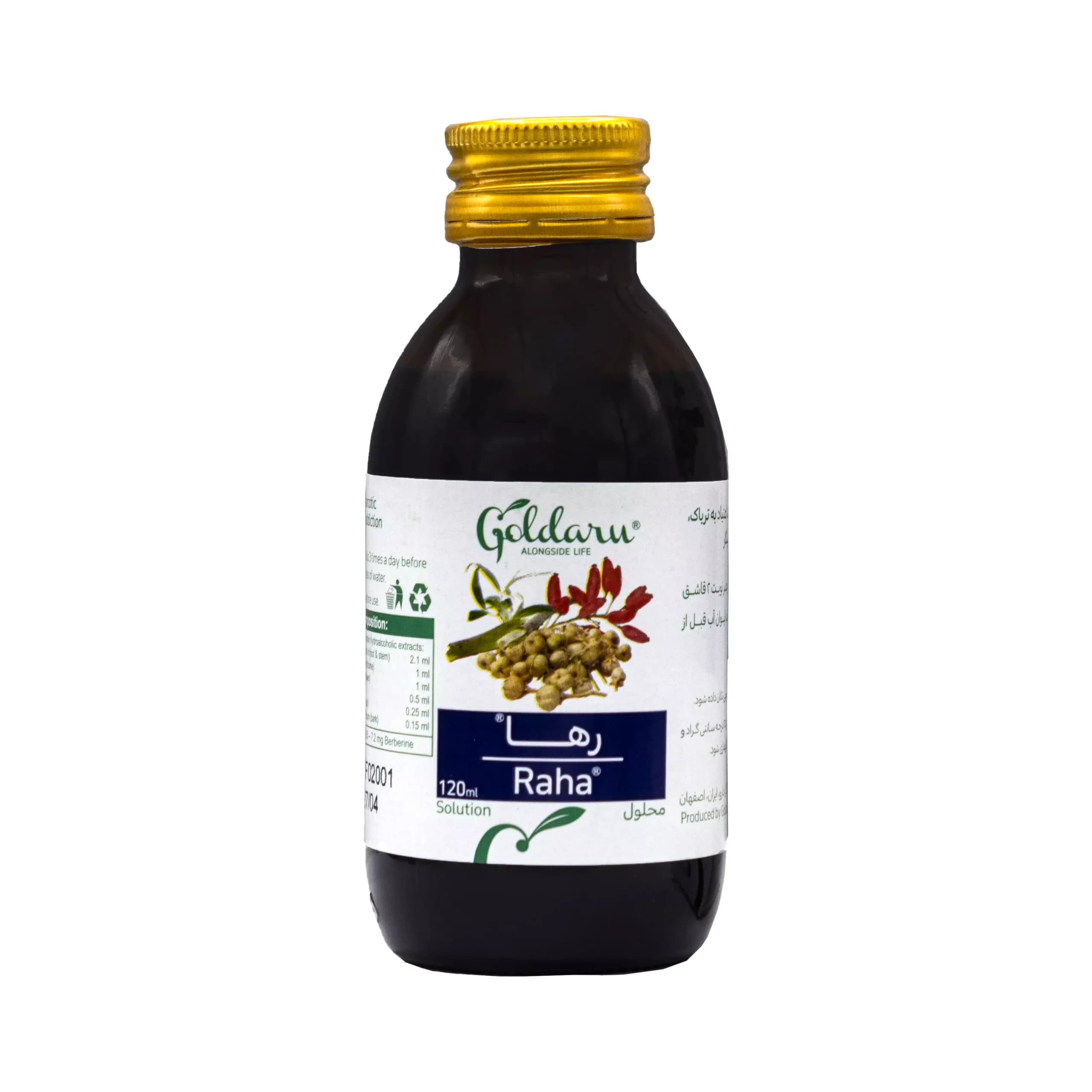 محلول رها گل دارو 120 میلی لیتری