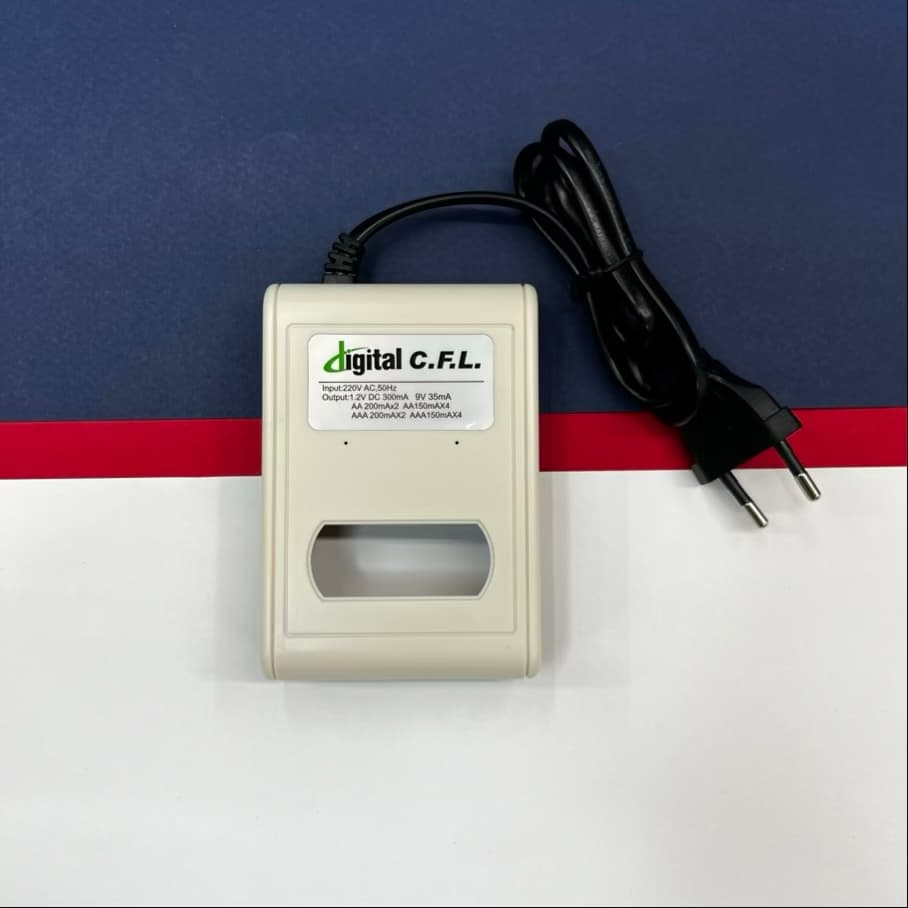 شارژر باتری دیجیتال سی اف ال مدل DET-203C