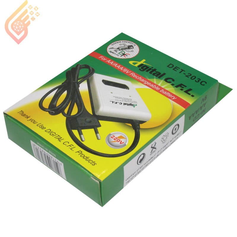 شارژر باتری دیجیتال سی اف ال مدل DET-203C — تصویر ۱۰