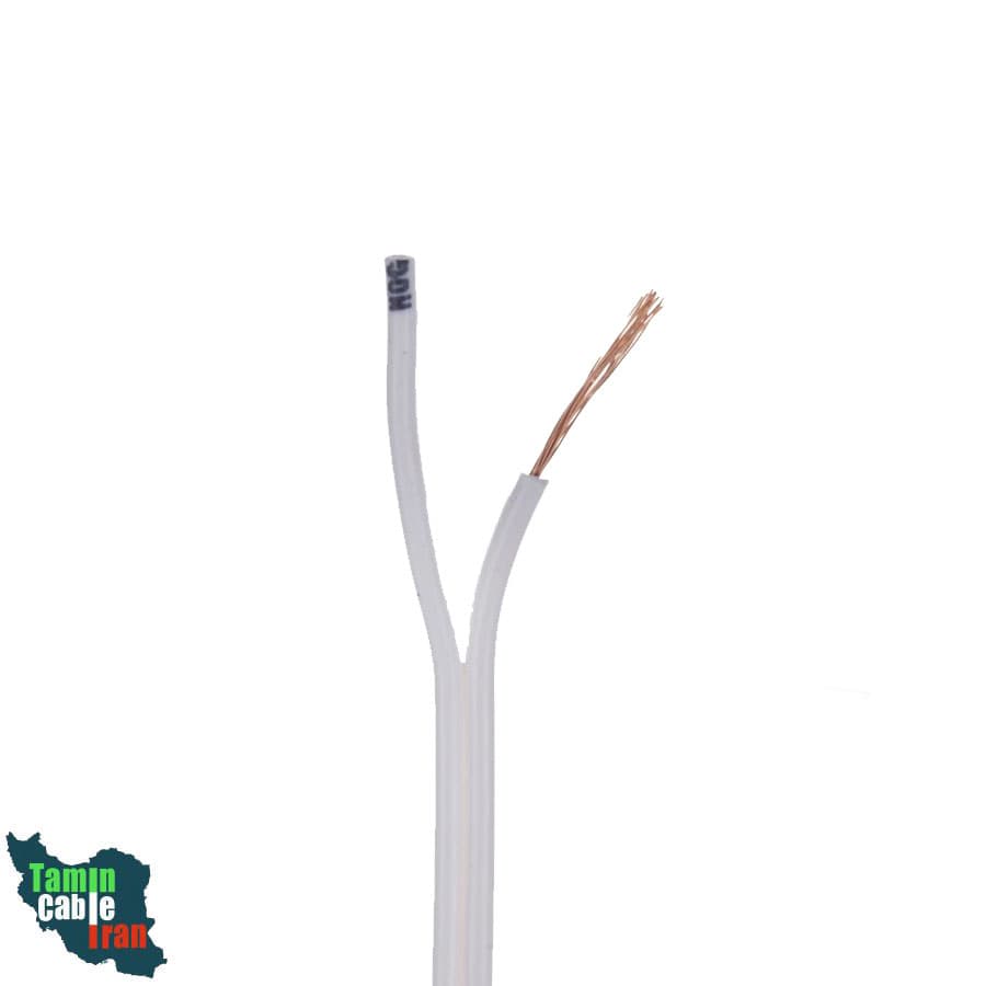 سیم برق نایلونی 0/75×2 حلقه‌ای