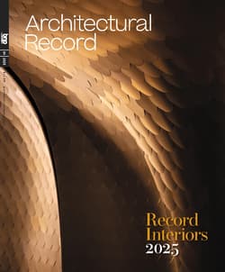 مجله Architectural Record؛ آپریل 2025