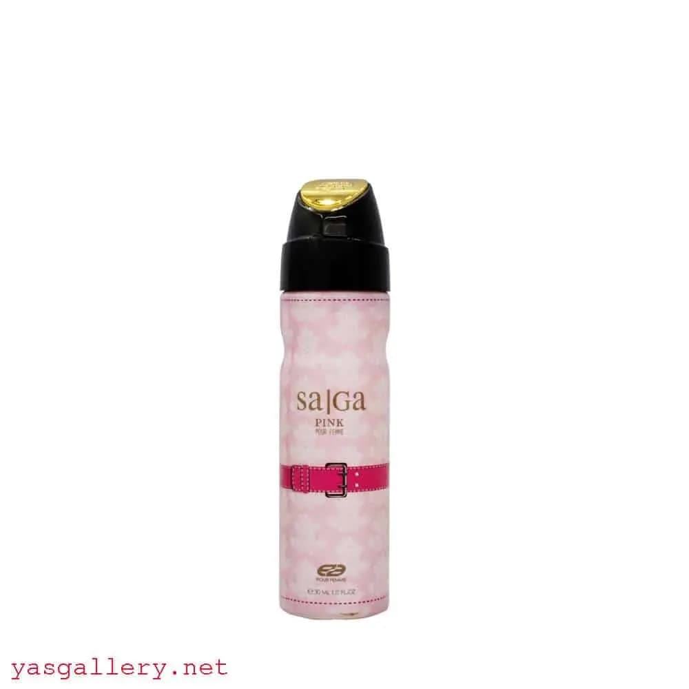 ادکلن جیبی ساگا صورتی زنانه Saga Pink