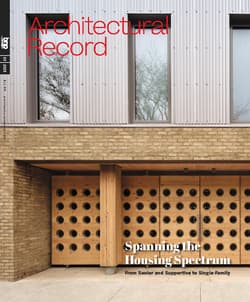مجله Architectural Record؛ مارس 2025 — تصویر ۲