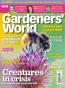 مجله BBC Gardeners World؛ فوریه 2025 — تصویر ۲
