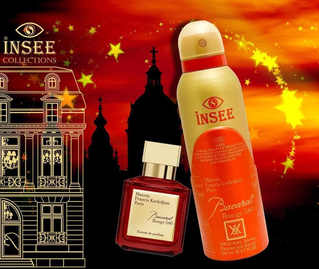 اسپری اینسی باکارات رژ 540 | Insee Baccarat Rouge 540 |حجم 260 میل
