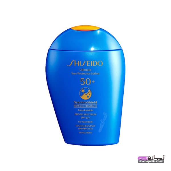 لوسیون ضد آفتاب شیسیدو صورت و بدن SHISEIDO EXPERT SUN PROTECTOR LOTION بسته بندی قدیم