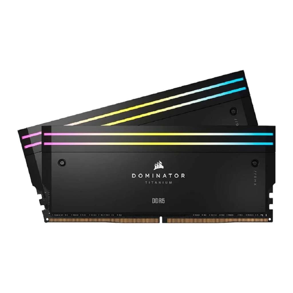 رم کورسیر 32GB 6600MHz دو کاناله مدل Dominator Titanium RGB cl34 DDR5