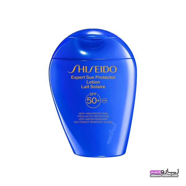 لوسیون ضد آفتاب شیسیدو صورت و بدن SHISEIDO EXPERT SUN PROTECTOR LOTION بسته بندی جدید