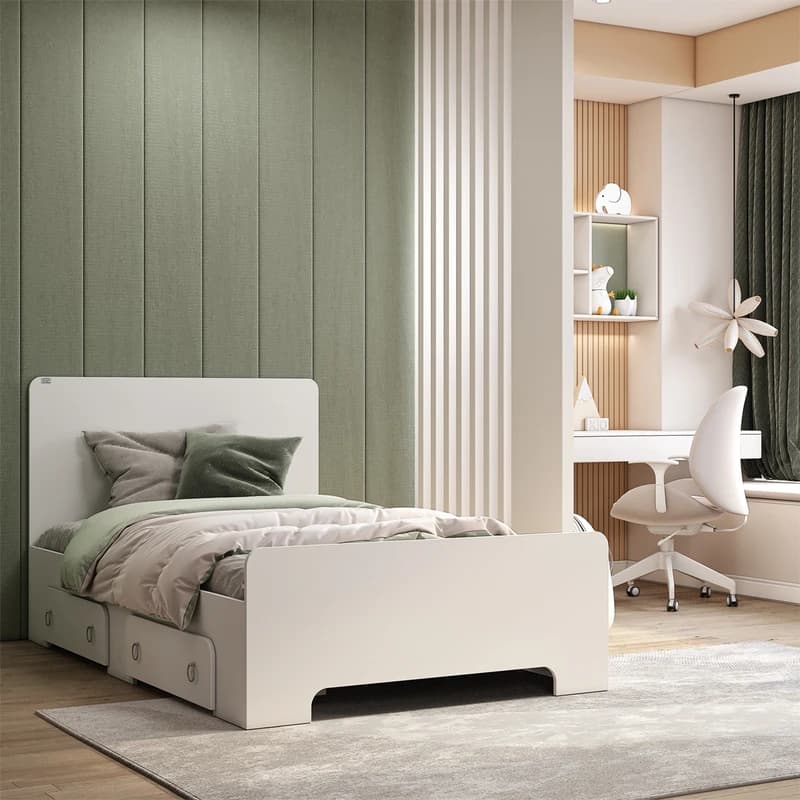 تخت خواب یک نفره اعیان مدل FH793 سایز 120×200 سانتی متر
