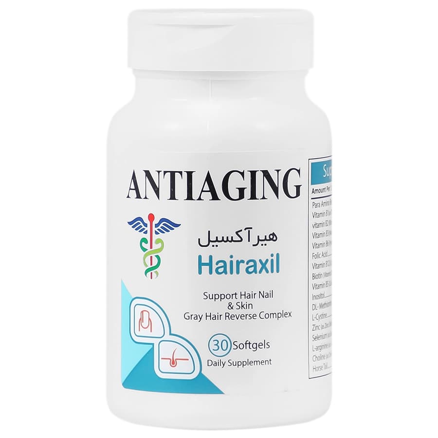 کپسول هیرآکسیل آنتی ایجینگ 30 عددی
