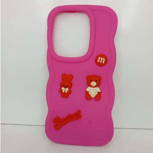 گارد گوشی شیائومی Poco m6 pro عروسکی قرمز فانتزی سه بعدی قاب و کاور پوکو ام6 پرو