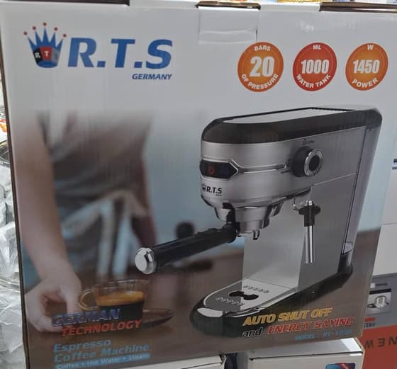 اسپرسو ساز آر تی اس مدل 1030 + گارانتی نمایندگی RTS و ارسال رایگان — تصویر ۳