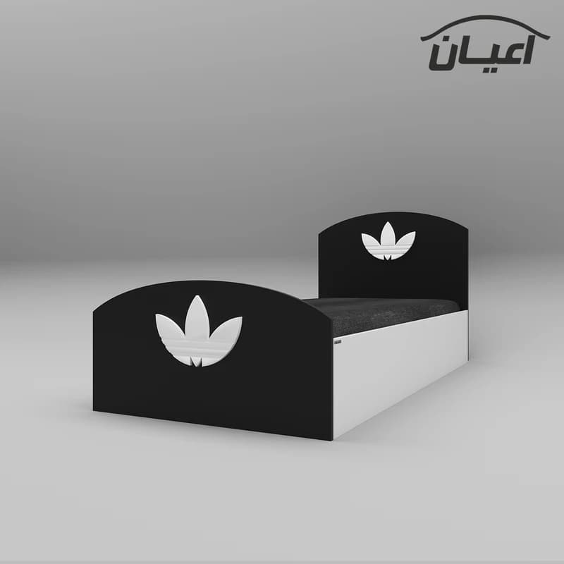 تخت خواب یک نفره مدل FH458 طرح اسپرت سایز 90×200 سانتی متر — تصویر ۳