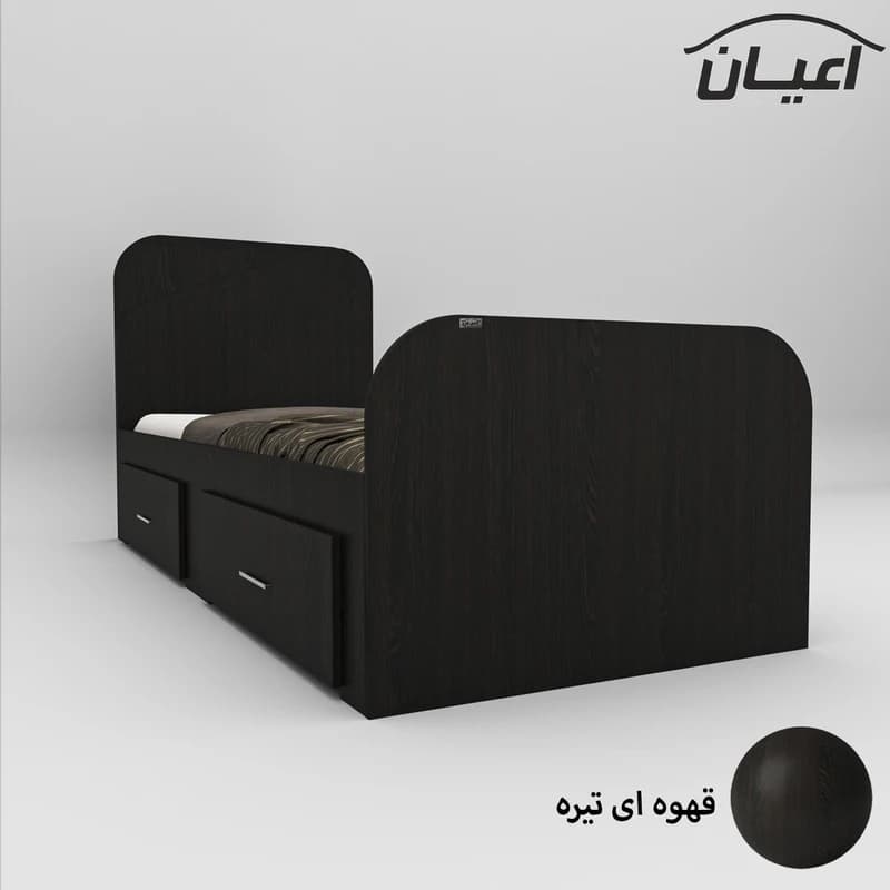 تخت خواب یکنفره مدل FH546 سایز 90×200 سانتی متر — تصویر ۵