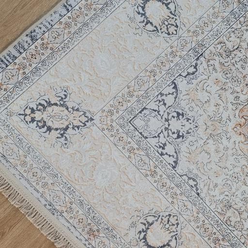 فرش چاپی مخمل کیفیت هایژنیک گوشتی A+ طرح تیمراد L544 (پس کرایه) — تصویر ۵