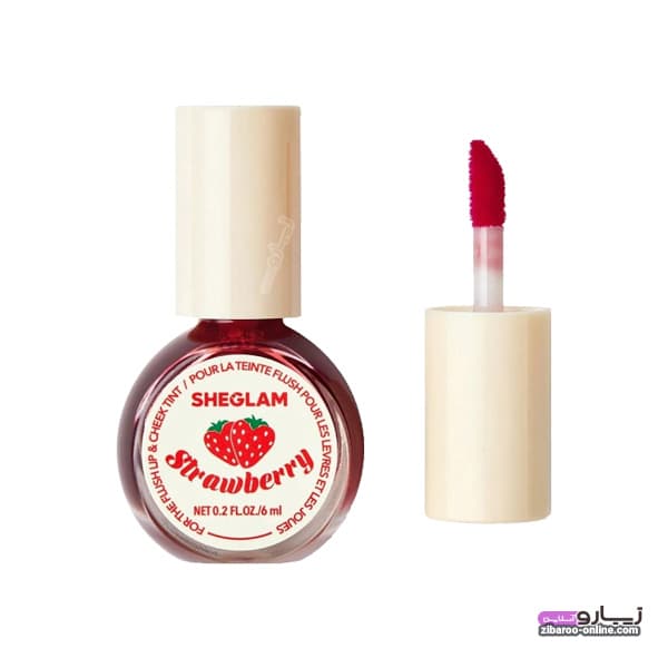 تینت لب و گونه شیگلم SHEGLAM FOR THE FLUSH حجم5.2ml اصل