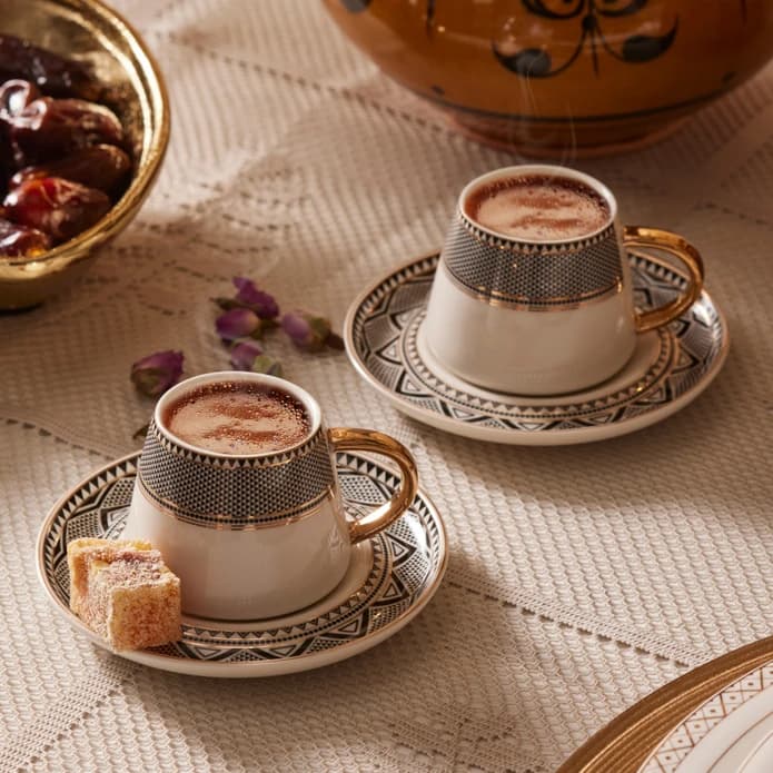 سرویس قهوه خوری 6 نفره گلوب کاراجا 153.03.07.5031 — تصویر ۲