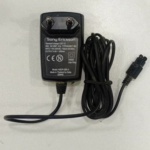 شارژر سونی اریکسون K300/ K700/K500/Z200/T28 آداپتور قدیمی سونی