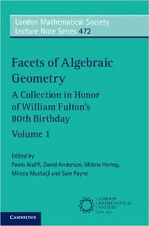 کتاب Facets of Algebraic Geometry (London Mathematical Society Lecture Note Series, Series Number 472) — تصویر ۲
