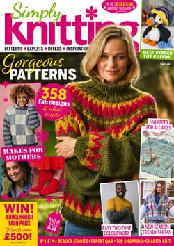 مجله Simply Knitting؛ مارس 2025