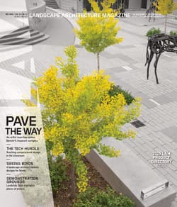 مجله Landscape Architecture Magazine USA؛ دسامبر 2024