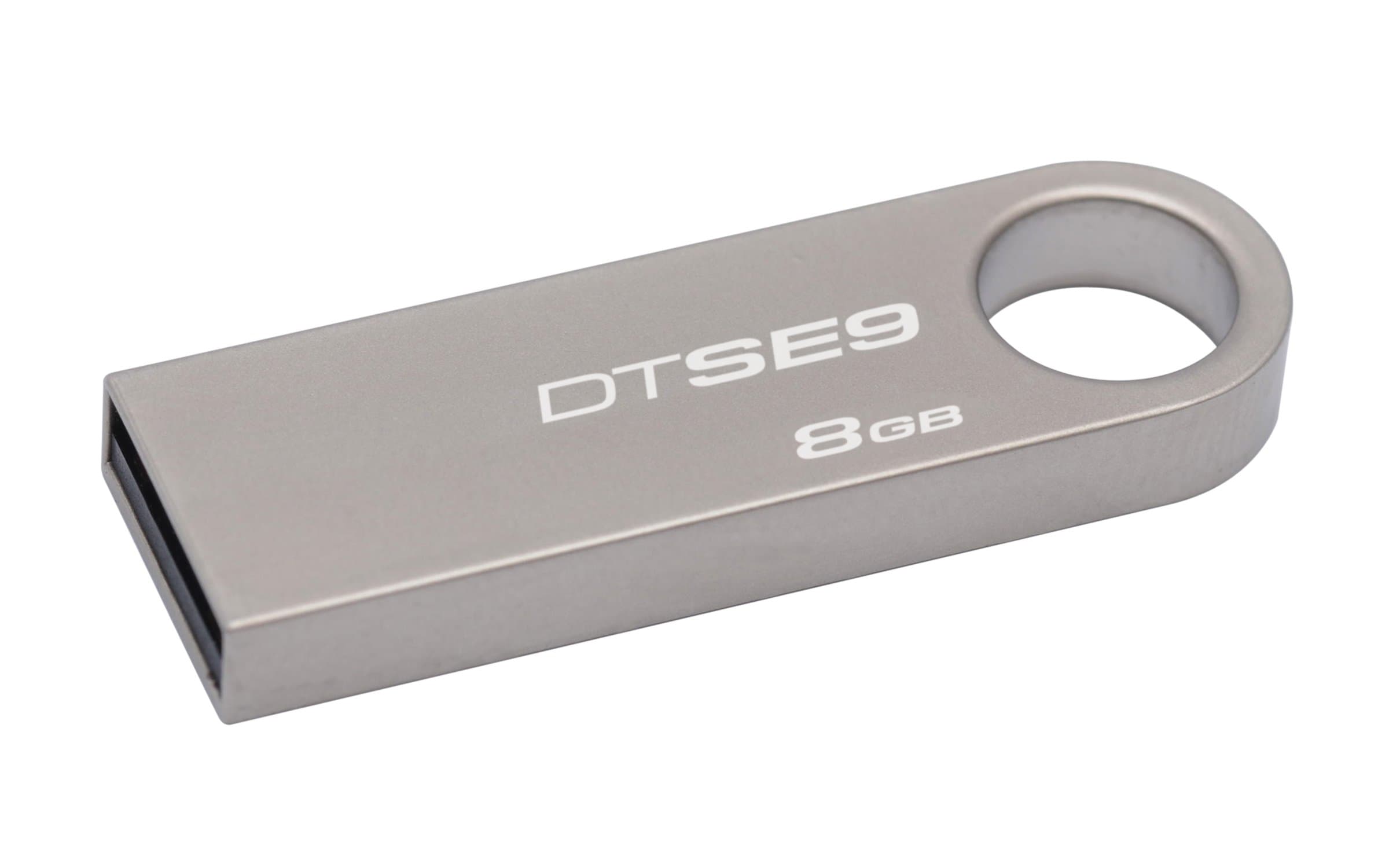 فلش کینگستون USB2.0 ظرفیت 8 گیگابایت مدل DataTraveler SE9 — تصویر ۲