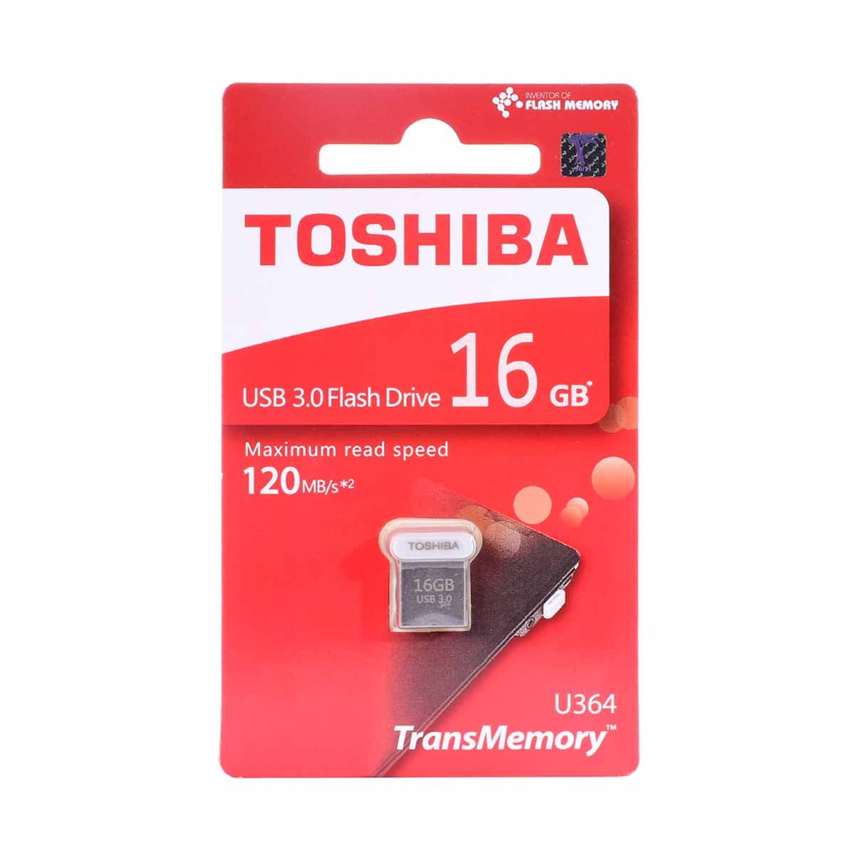 فلش توشیبا USB3.0 ظرفیت 16 گیگابایت مدل U364