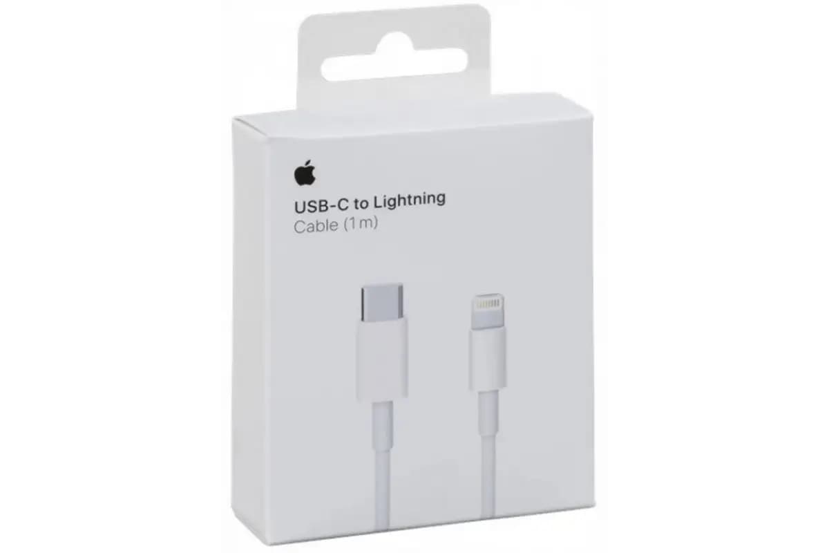 کابل فست شارژ اورجینال آیفون USB-C to Lightning