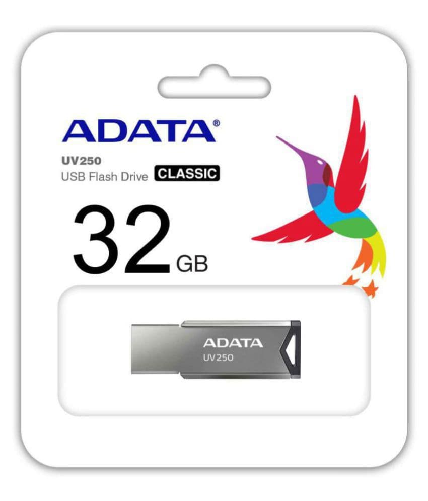 فلش ای دیتا USB2.0 ظرفیت 32 گیگابایت مدل UV250 — تصویر ۳