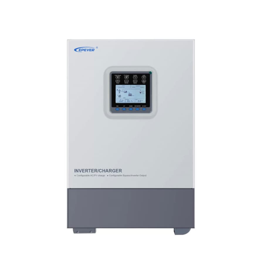 سانورتر 5KW با شارژر 48 ولت 80 آمپر MPPT و شارژر 60 آمپر AC برند EPEVER مدل UP5000-HM8042