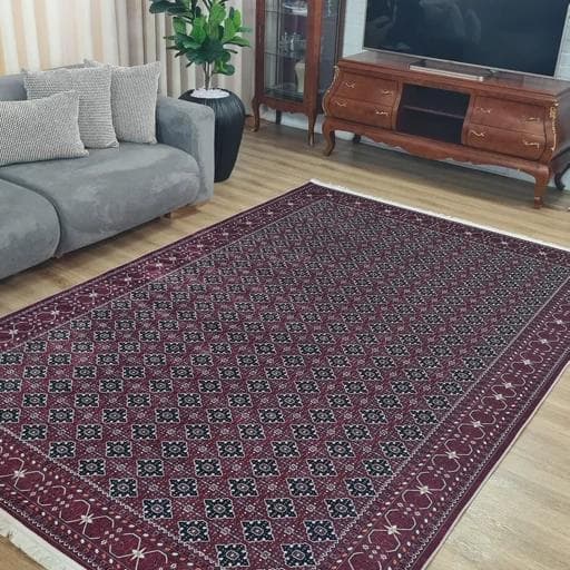 فرشینه مخمل کیفیت هایژنیک گوشتی +A طرح سعودی A125(پس کرایه) — تصویر ۲