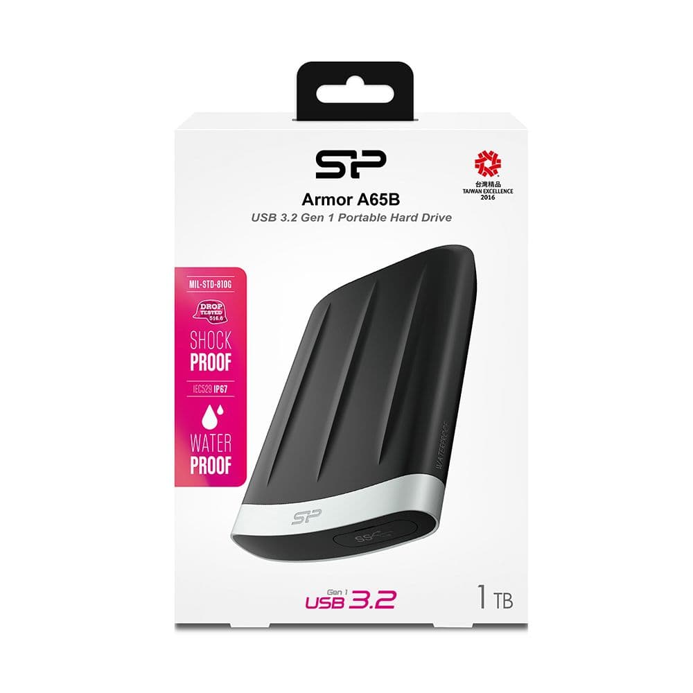هارد اکسترنال سیلیکون پاور ۱ ترابایت آرمور A65B USB3.2 — تصویر ۳